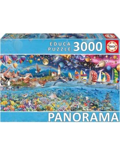 PUZZLE 3000 PIEZAS VIDA EN LA COSTA