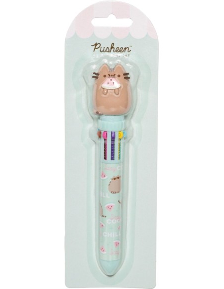 BOLIGRAFO 3D 10 COLORES PUSHEEN FOODIE COLLECTION