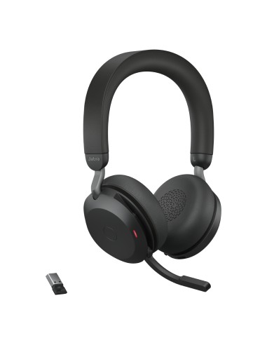 Evolve2 75 Auriculares Inalámbrico Diadema Oficina/Centro de llamadas Bluetooth Negro