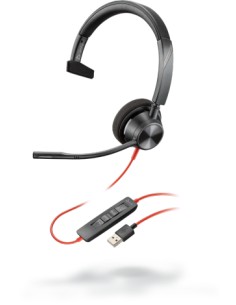 3310 Auriculares Alámbrico Diadema Llamadas/Música USB tipo A Negro
