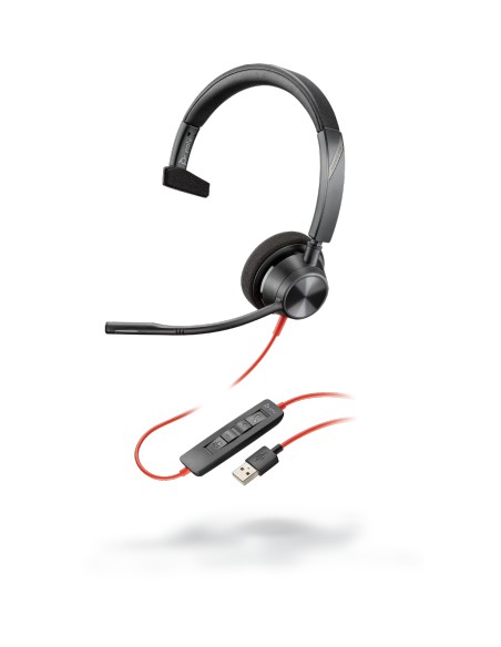 3310 Auriculares Alámbrico Diadema Llamadas/Música USB tipo A Negro