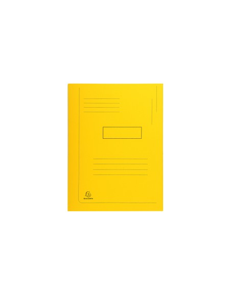 445009E carpeta Caja de cartón Amarillo A4
