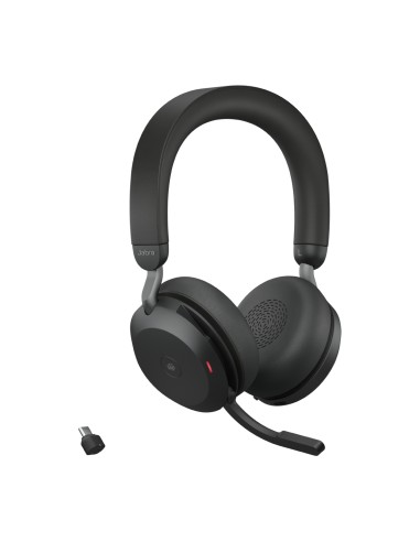 Evolve2 75 Auriculares Inalámbrico Diadema Oficina/Centro de llamadas Bluetooth Negro