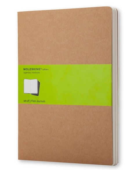 Cahier cuaderno y block 120 hojas Beige