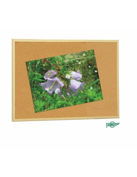 FAIBO TABLERO CORCHO CON ADHESIVO REMOVIBLE 60X90 CM CON MARCO DE MADERA FAIBO TABLERO CORCHO CON ADHESIVO REMOVIBLE 60X90 CM CON MARCO DE MADERA