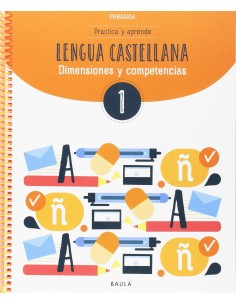 CUADERNO LENGUA CASTELLANA 1RPRIMARIA COMPETENCIES BASIQUES