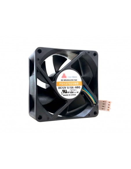 FAN-7CM-T01 sistema de refrigeración para ordenador Universal Ventilador Negro