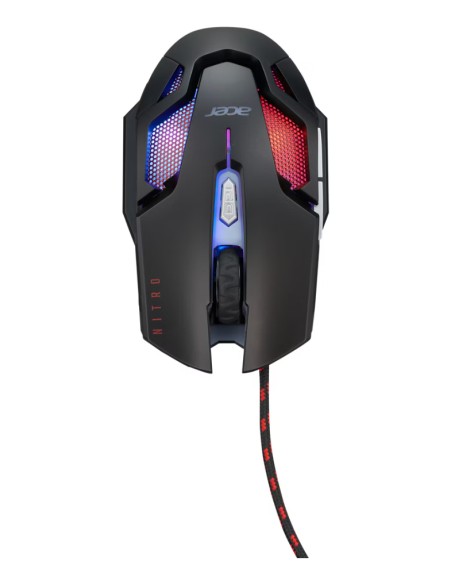 Nitro Gaming NMW200 Black ratón Juego Ambidextro USB tipo A Óptico 7200 DPI Nitro Gaming NMW200 Black ratón Juego Ambidextro USB tipo A Óptico 7200 DPI