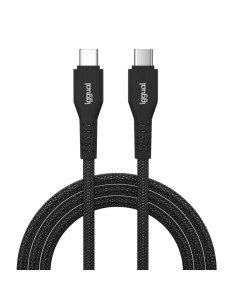 Cable USB-C a tipo C 60W 3A 100 cm trenzado