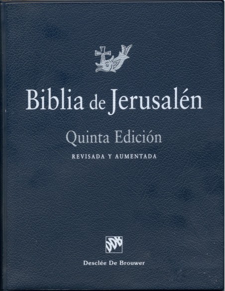 BIBLIA JERUSALE MANUAL MODELO 0