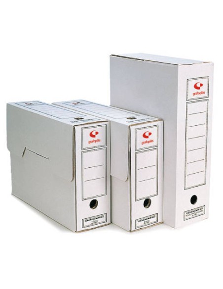 ARCHIVO DEFINITIVO FOLIO PROLONGADO BLANCO  275X390X115 GRAFOPLAS 70907900