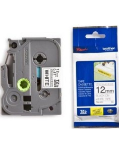 CINTA ROTULADORA BROTHER TZEFX231 BLANCO NEGRO