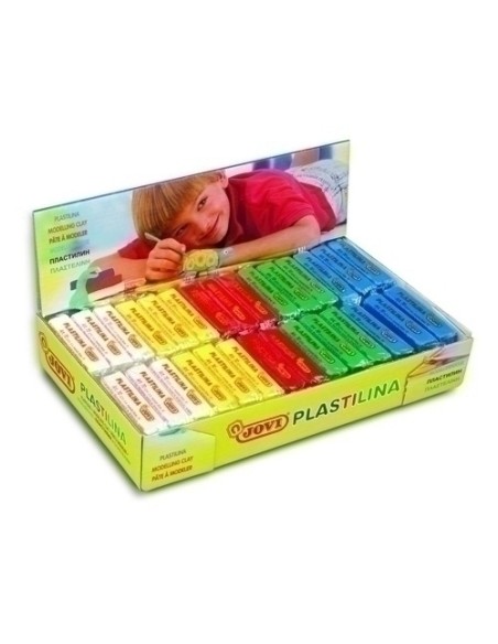 PLASTILINA JOVI 70 PAST. COL.BASICO C/30