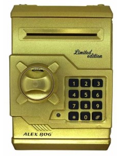 CAJA FUERTE ELECTRONICA COLOR ORO