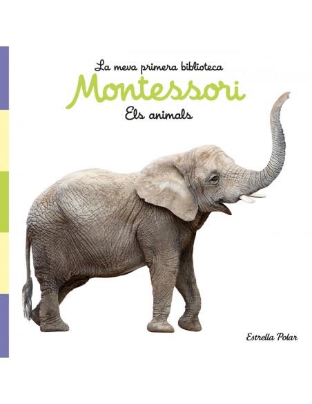 Els animals Llibre de tela La meva primera biblioteca Montessori