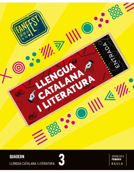 QUADERN LLENGUA 3RPRIMARIA ESPIRAL FANFEST CATALUNYA 2023