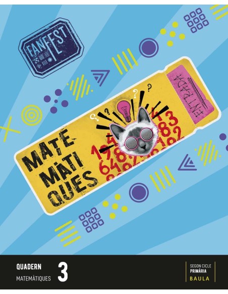 QUADERN MATEMATIQUES 3RPRIMARIA ESPIRAL FANFEST CATALUNYA 2023