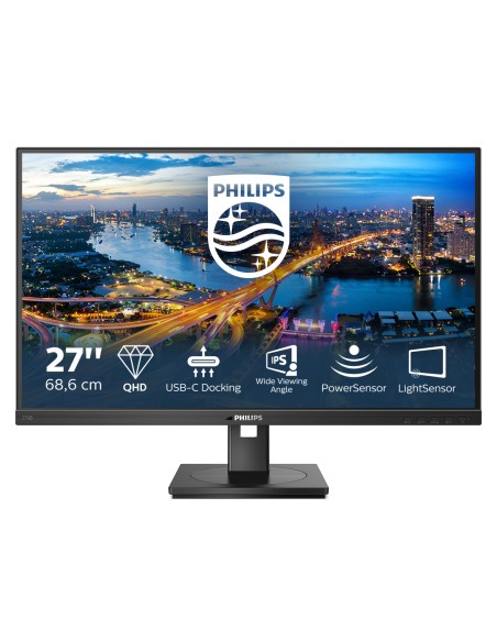 276B1/00 pantalla para PC 68,6 cm (27") 2560 x 1440 Pixeles Full HD LED Negro