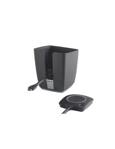 Tray 2 x USB-C buttons Negro