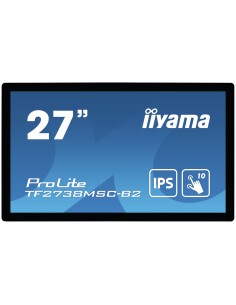 ProLite TF2738MSC-B2 pantalla para PC 68,6 cm (27") 1920 x 1080 Pixeles Full HD LED Pantalla táctil Multi-usuario Negro