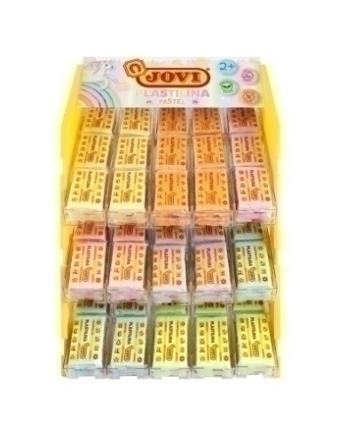 PLASTILINA JOVI 70 PAST. COL.PASTEL E180