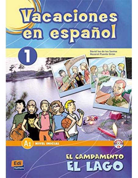 Campamento en el lago Vacaciones en espanol
