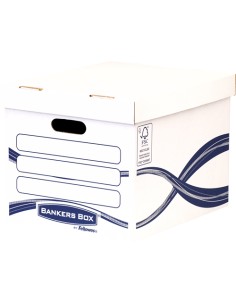 4460801 caja de almacenaje Rectangular Papel Azul, Blanco 4460801 - 1 unidad
