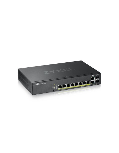 GS2220-10HP Gestionado L2 Gigabit Ethernet (10/100/1000) Energía sobre Ethernet (PoE) Negro