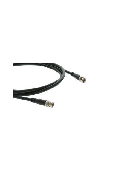 BNC Coax 1.8m cable coaxial RG-6 1,8 m Negro