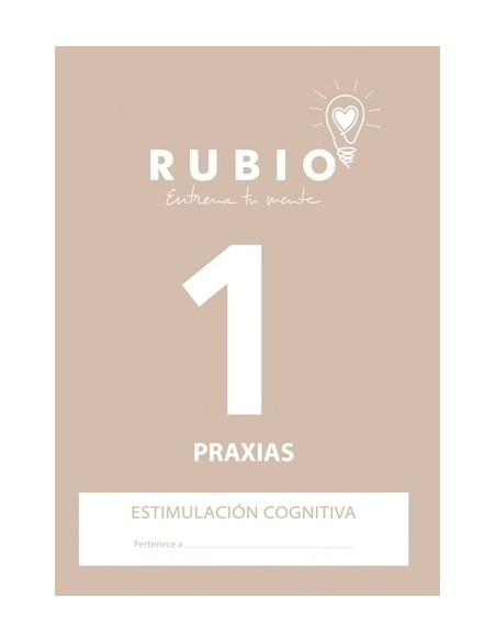 CUADERNO RUBIO A4 ESTIM.COGN.PRAXIAS 1 - Pack de 5 unidades