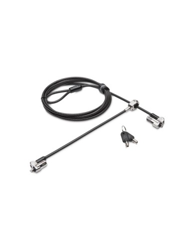 Candado para portátil con llave de cabezal doble NanoSaver®
