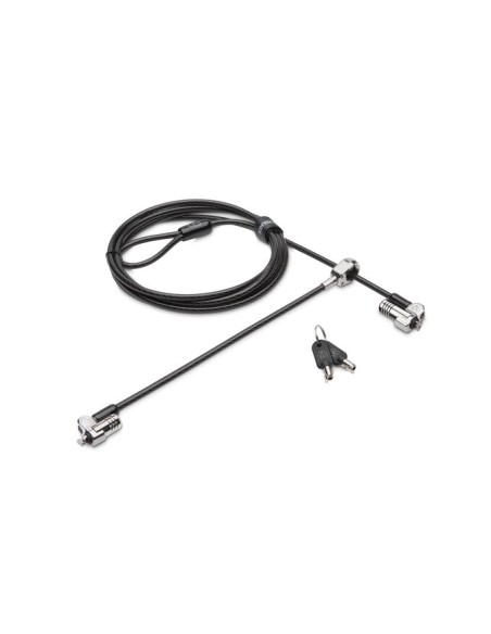 Candado para portátil con llave de cabezal doble NanoSaver®
