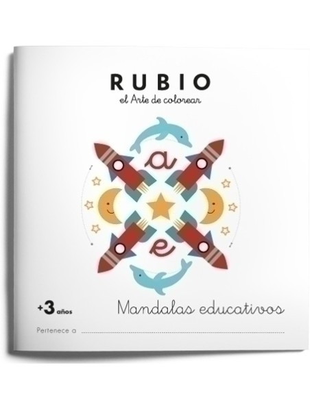 CUADERNO RUBIO A4 MANDALA EDUCATIVO +3