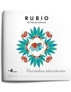CUADERNO RUBIO A4 MANDALA EDUCATIVO +4