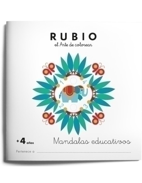 CUADERNO RUBIO A4 MANDALA EDUCATIVO +4