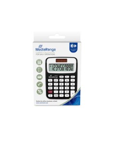 MROS190 calculadora Escritorio Calculadora básica Negro, Blanco