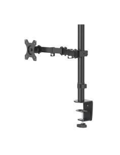 Soporte Monitor de 13" a 32" con 1 Brazo (VESA 75x75-100x100, Inclinación +45°/-45°, Giro 180°, hasta 10kg, Ajustable en Altura)
