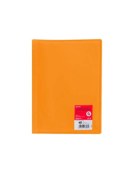 CARP. 40F POLIPLAS GRAFOPLAS A4 PP NARANJ 01341252