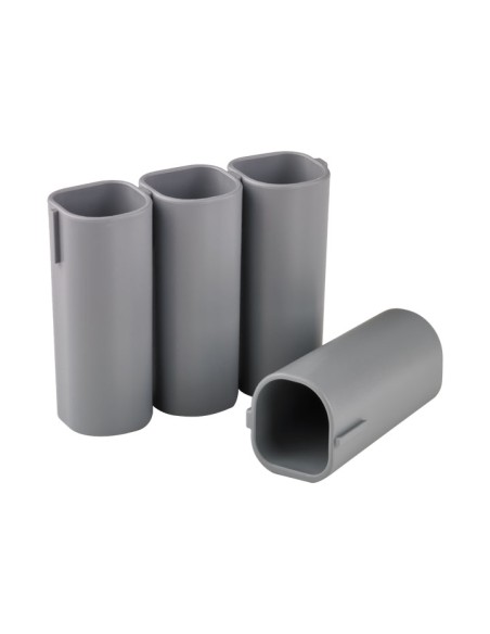 SET 4 PORTAROTULADORES FAIBO MAGNE. GRIS