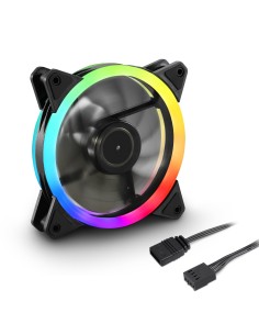 Shark Blades PWM Carcasa del ordenador Ventilador 12 cm Negro 1 pieza(s)