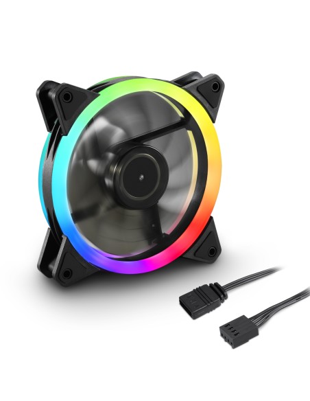 Shark Blades PWM Carcasa del ordenador Ventilador 12 cm Negro 1 pieza(s)