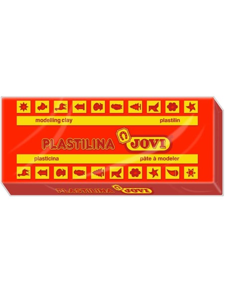 PASTILLAS PLASTILINA 150 G - ROJO JOVI - 1 pieza(s) - 7105