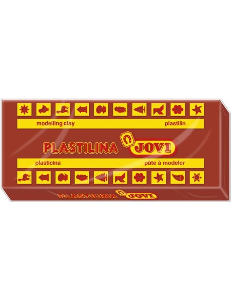 PASTILLAS PLASTILINA 150 G - MARRÓN JOVI - 1 pieza(s) - 7109