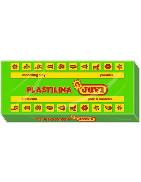 PASTILLAS PLASTILINA 150 G - VERDE CLARO JOVI - 1 pieza(s) - 7110