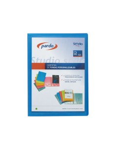 CARP. 50F PARDO STUDIO STYLE PERSON. A4 AZUL