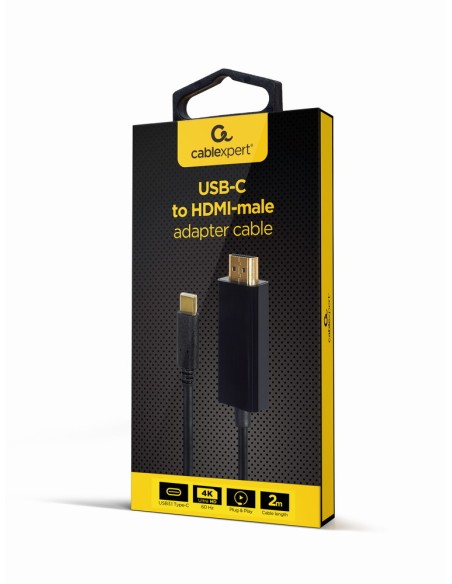 A-CM-HDMIM-02 cable HDMI 2 m HDMI Type C (Mini) Negro