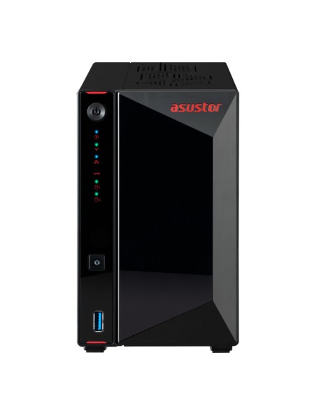 AS5402T servidor de almacenamiento NAS Intel® Celeron® N5105 4 GB DDR4 0 TB ADM Negro