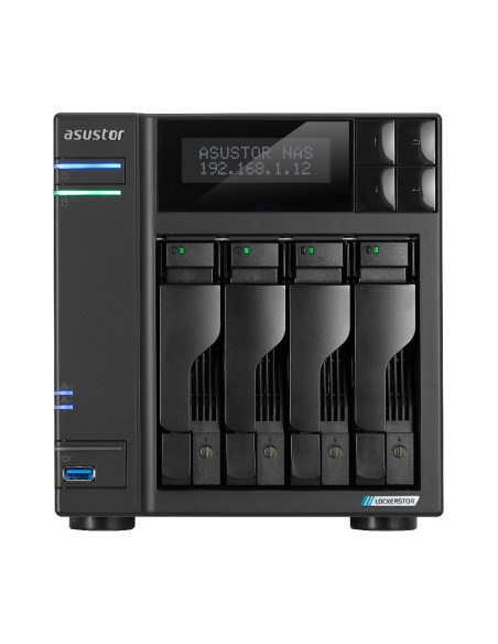 LOCKERSTOR 4 Gen2 (AS6704T) NAS Escritorio Ethernet Negro N5105