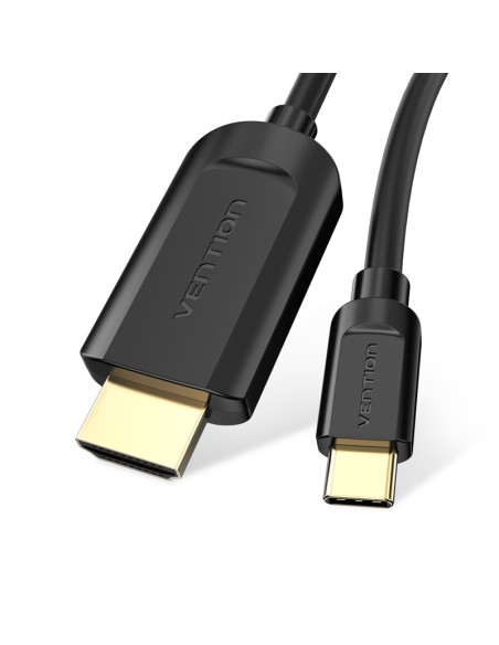 Cable Conversor HDMI 1.4 4K CGUBG/ USB Tipo-C Macho - HDMI Macho/ 1.5m/ Negro