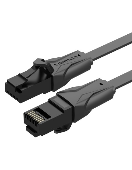 Cable de Red RJ45 UTP IBABI Cat.6/ 3m/ Negro